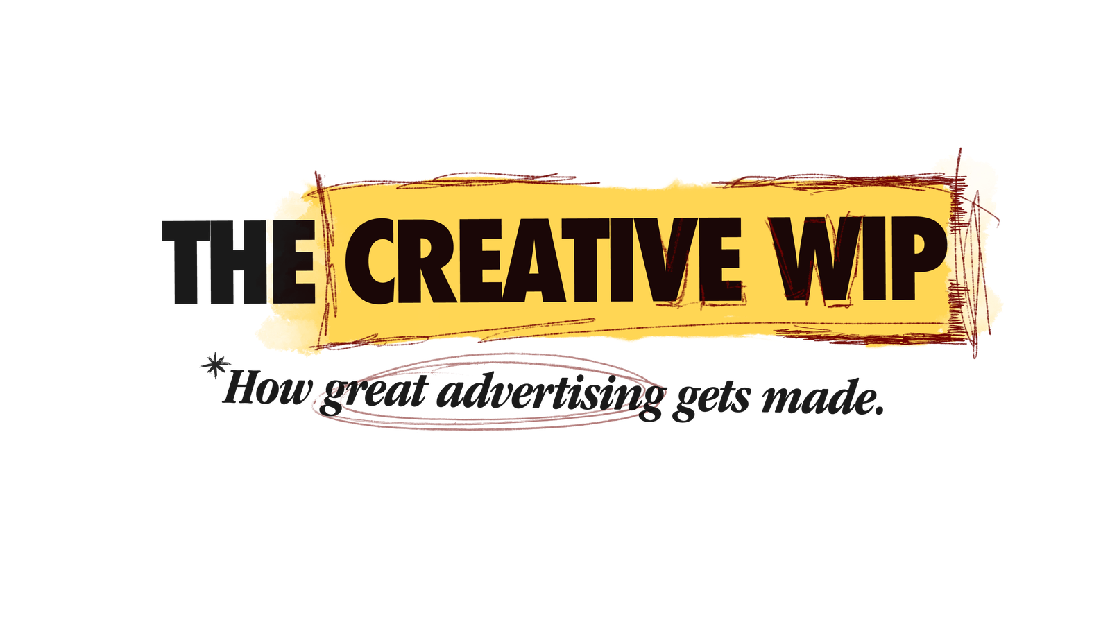 The Creative WIP — How great advertising gets made.